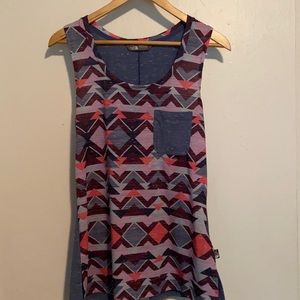 The North Face Printed Racerback Pocket Tank